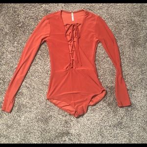 NWOT Long sleeve bodysuit